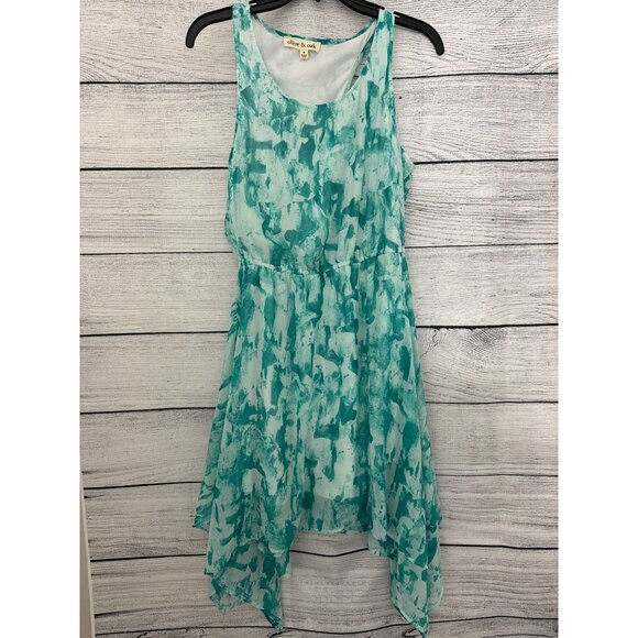 Olive and Oak Sleeveless Asymmetrical Hem Dress Size M - Picture 1 of 2